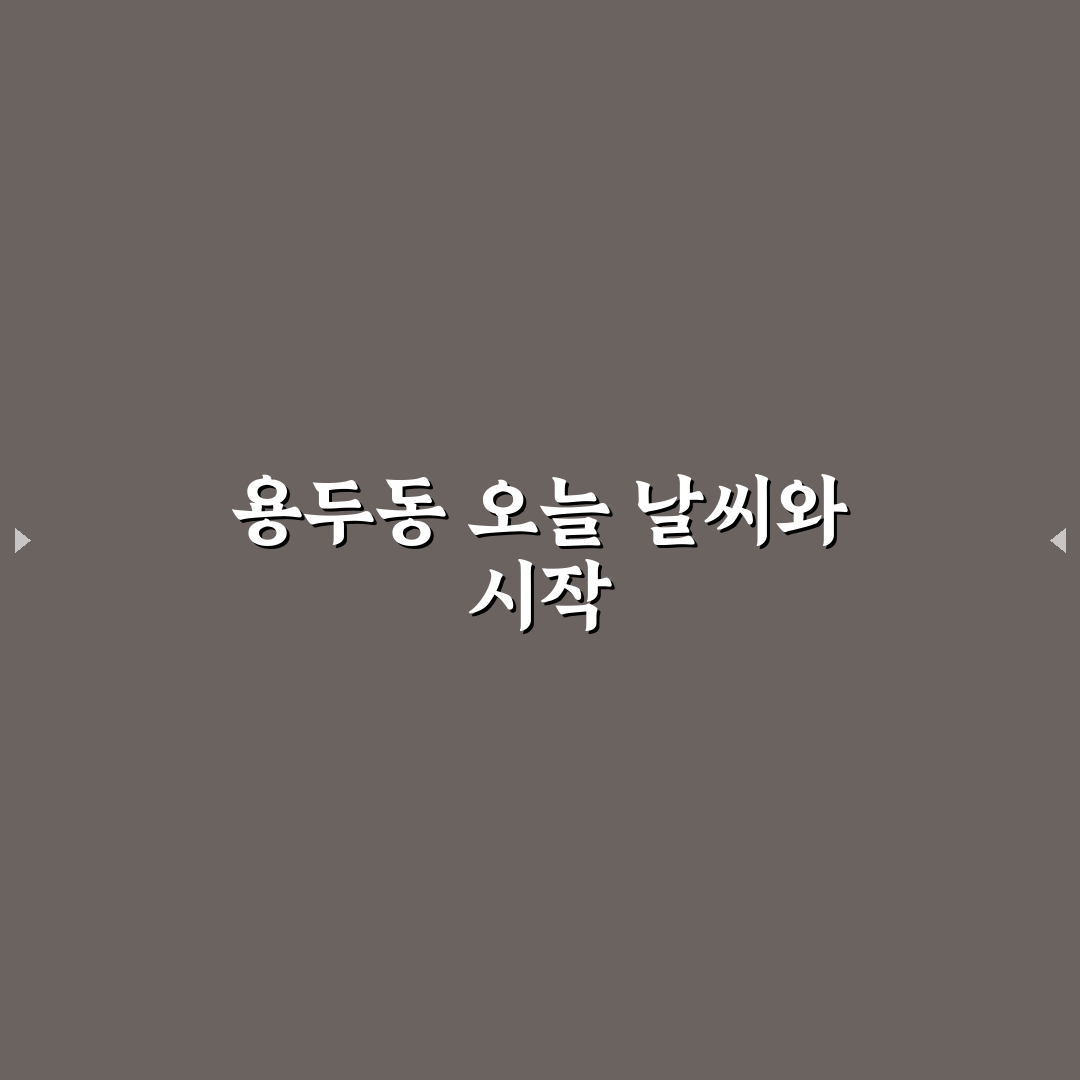 서울특별시 동대문구 용두동 날씨 직접 알아보니 봄철 변화가 심하네요