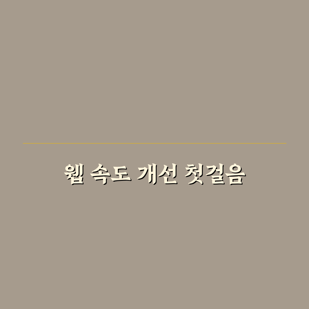 워드프레스 LCP 점수 개선 해결책 직접 써본 후기