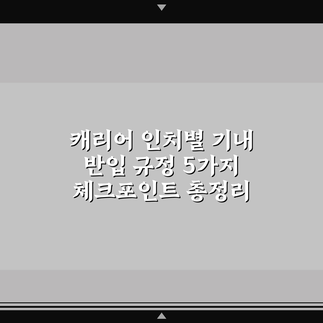 캐리어 인치별 기내 반입 규정 5가지 체크포인트 총정리