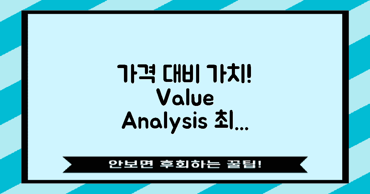 가격 대비 가치 분석