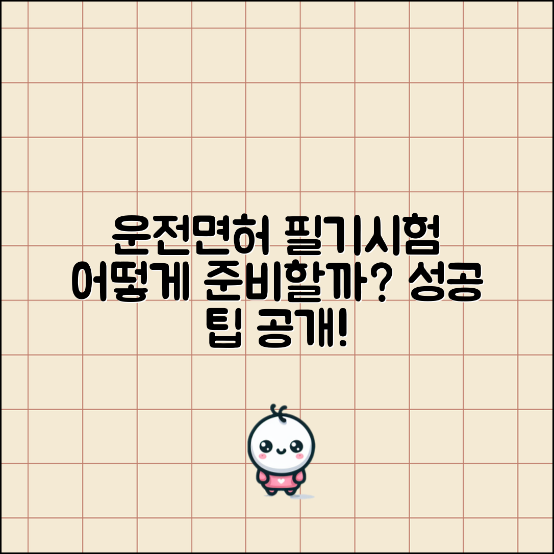 운전면허 필기시험, 어떻게 준비할까요?