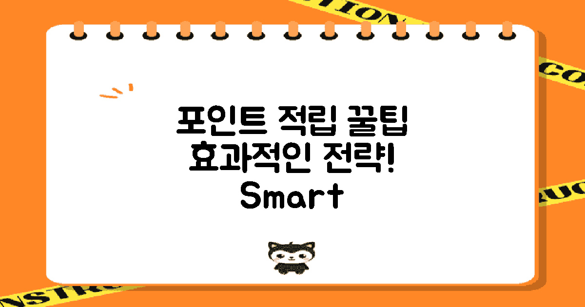 효과적인 포인트 적립 전략