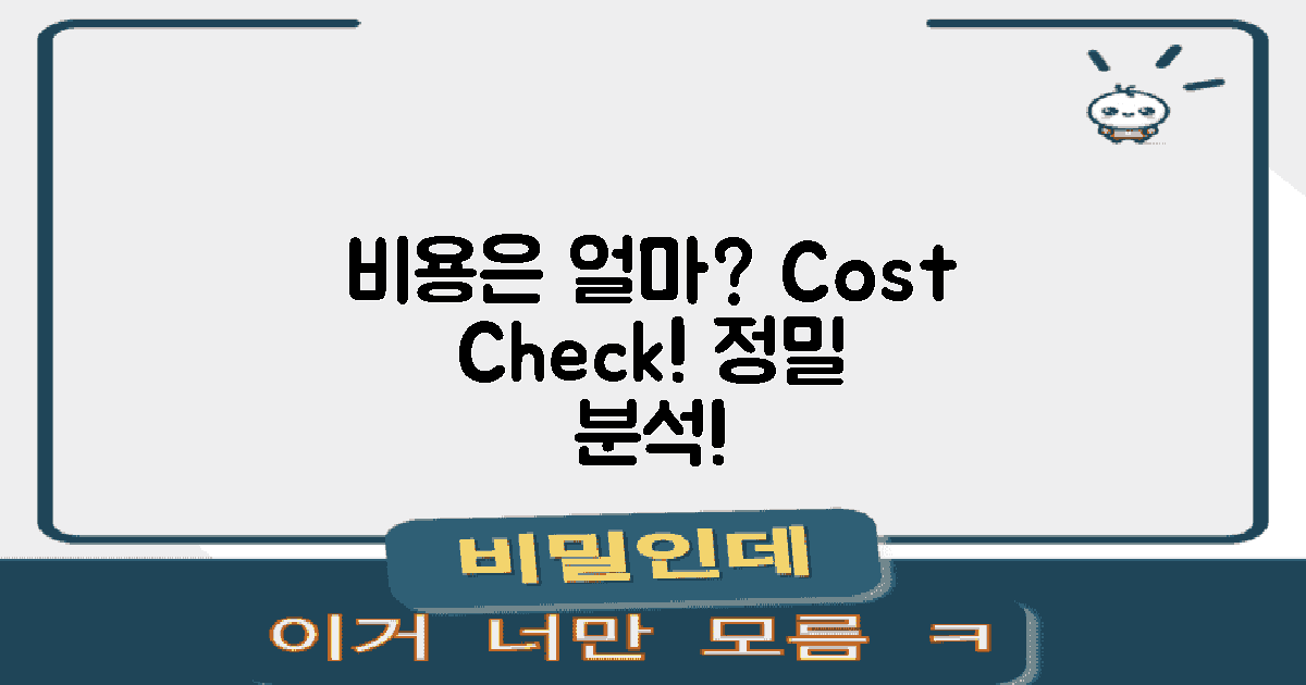 비용은 얼마나 들까?