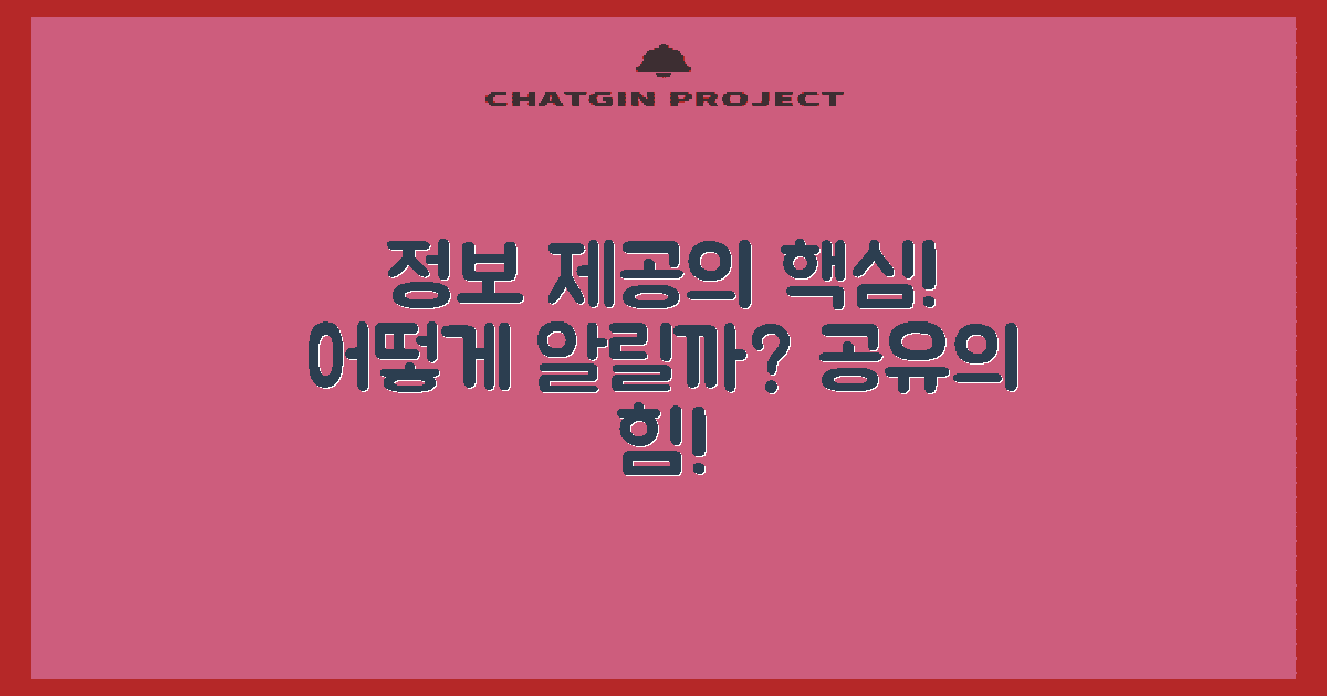 어떤 정보를 제공할까?